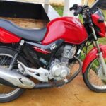 Polícia Rodoviária recupera moto roubada durante abordagem na BR-030, em Caetité.